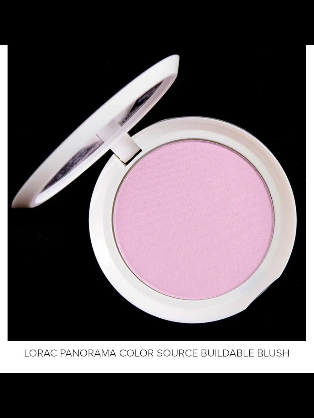 Rare Lorac Limited Edition Panotama Satin Color Source Buildable Blush.18 OZ